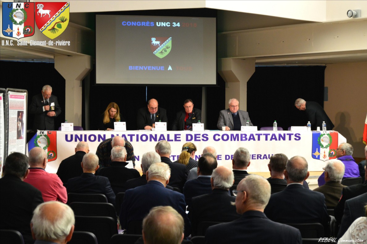 Congrés départemental de l'UNC Hérault